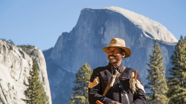 The Buffalo Soldiers protecting Yosemite National Park