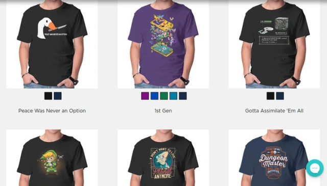 TeeFury website