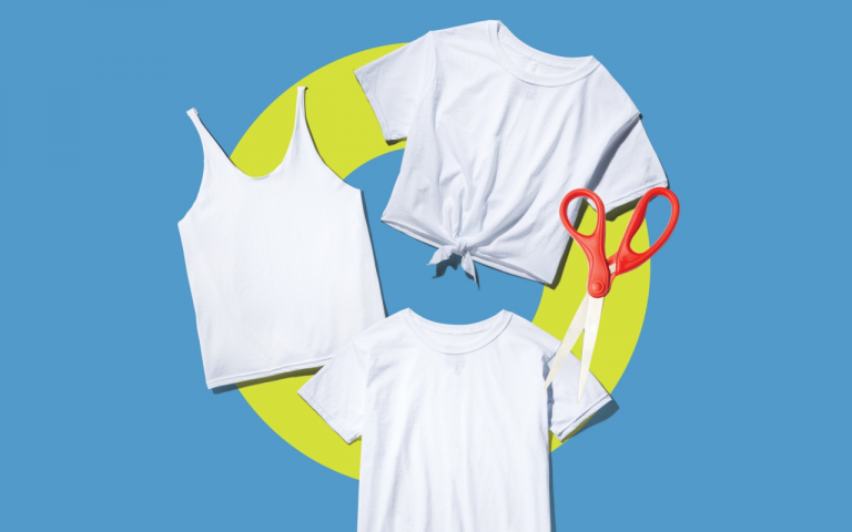 How to Make Your T Shirt Fashionable with T Shirt Cutting Techniques?